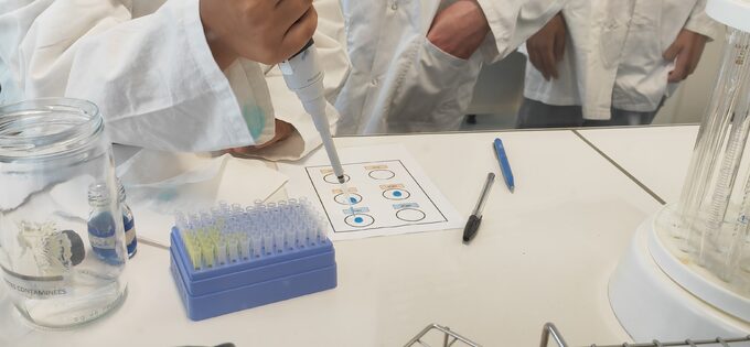 Utilisation d'une pipette de précision